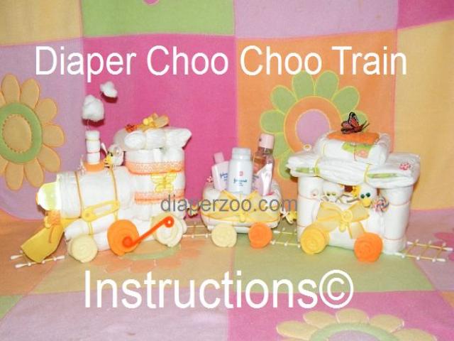 Diaper Choo Choo Train E-BOOK