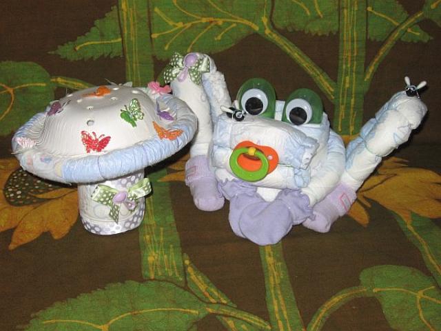 Diaper Frog & Toadstool E-BOOK