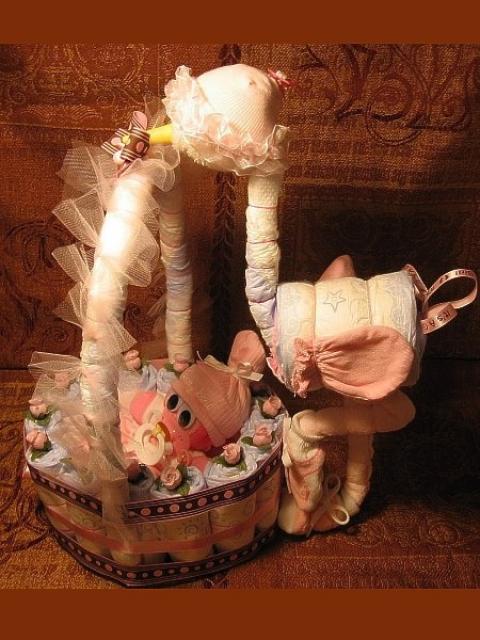 Diaper Stork & Basket E-BOOK