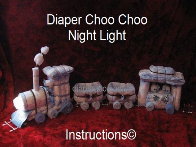Diaper Choo Choo Train E-BOOK