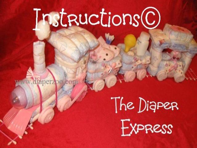 Diaper Choo Choo Train E-BOOK