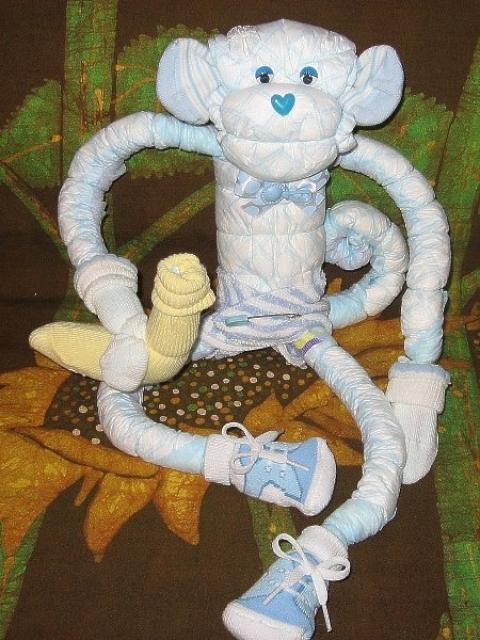 Diaper Monkey (Large) E-BOOK