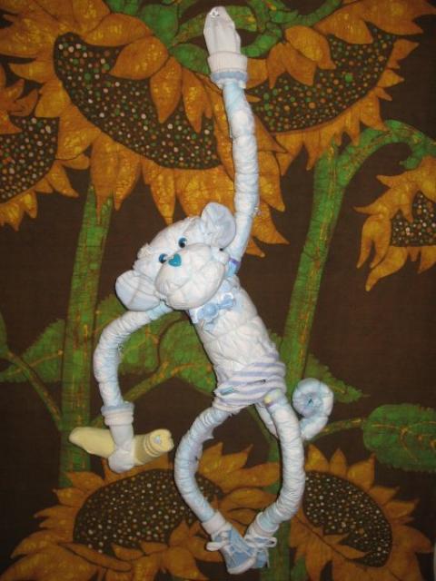 Diaper Monkey (Large) E-BOOK