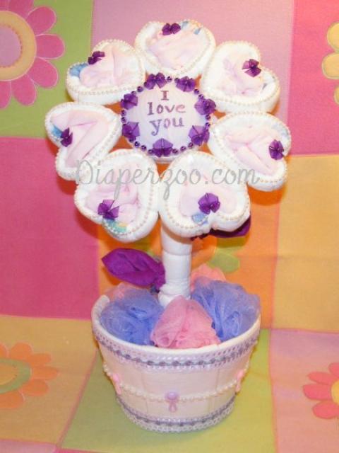 Diaper Flower & Pot Night Light E-BOOK