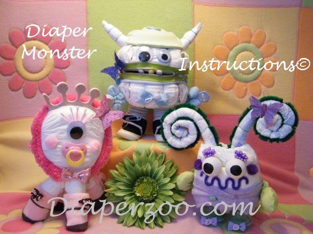 Diaper Monsters E-BOOK