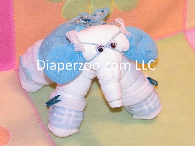 7 Baby Diaper Jungle Animals E-BOOK